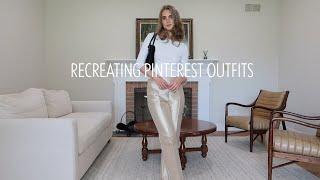 recreating summer pinterest outfits | 6 summer outfits ideas