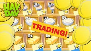 Hay Day - Trading Coins for Dairy Products & More!