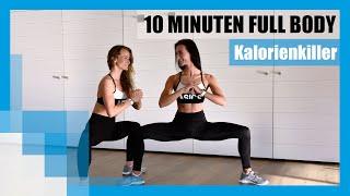 Kalorienkiller: 10 Minuten Full Body Workout für zu Hause 