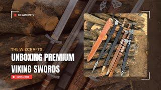 Unboxing Premium Viking  Swords By Thewizcrafts | Fully functional Swords | High Sharpness | Vikings