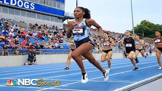 Ajee Wilson dashes to gold in women's 800 at 2019 USATF Outdoor Championships | NBC Sports