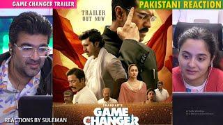 Pakistani Couple Reacts To Game Changer Trailer | Telugu | Ram Charan | Kiara Advani | Shankar