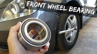 HOW TO REPLACE FRONT WHEEL BEARINGS without PRESS