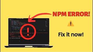 How to Fix "NPM Not Recognized" Error in VS Code | Step-by-Step Guide (2024)