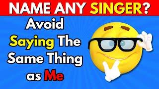 Avoid Saying The Same Thing As Me | Quiz Challenge