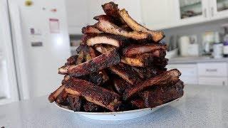 100 Pork Ribs vs Matt Stonie (15,000+ Calories)