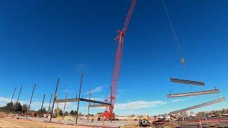 Welcome Center: Structural Steel Time-Lapse - November 3, 2020