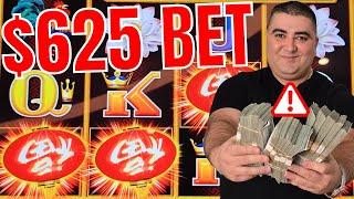 $625 Spin MIND BLOWING JACKPOT On Million Dollar Dragon Link