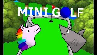 Shark Puppet Plays Mini Golf Animated