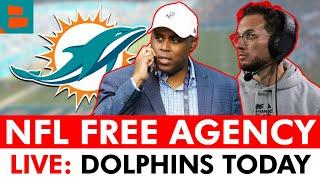 Miami Dolphins 2025 NFL Free Agency Tracker LIVE Day 1: Dolphins Rumors, News & Top NFL Free Agents