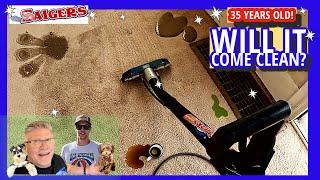 Can We Get this 35 Year Old Trashed Apartment Carpet Clean Again?