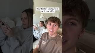 Easy way to start an argument with your wife 
