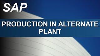 SAP Production in Alternate Plant | SPK 80 | Production Execution | SAP Demo