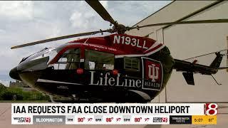 Airport authority asks FAA to close downtown heliport