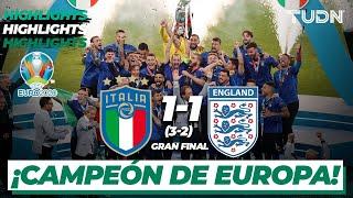 Highlights | Italia 1(3)-(2)1 Inglaterra | UEFA Euro 2020 | Final | TUDN