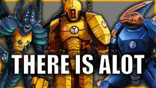 Every Single Race Within The Tau Empire EXPLAINED | Warhammer 40k Lore