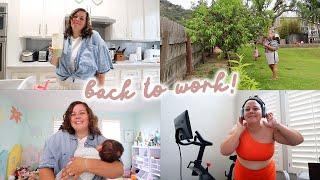 working again & navigating childcare after maternity leave!