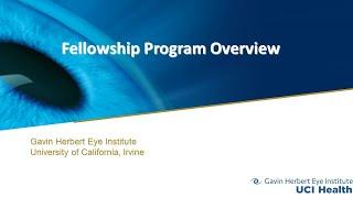 UCI Gavin Herbert Eye Institute | Department of Ophthalmology Residency & Fellowship Program