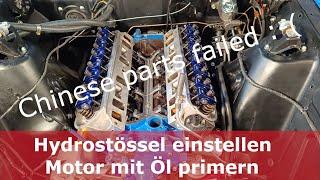 Hydrostössel einstellen / Motor vor dem Start mit Öl primern | Ford Mustang