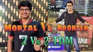 Kronten Gaming , Soul Ronak Vs Mortal , 8bitMercy In TDM Shaktimaan Gaming