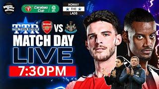 Arsenal v Newcastle United | Carabao Cup Matchday Live!