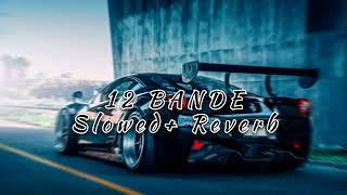 12 BANDE SLOWED + REVERB #song #12bandesong #jassmanak #jassigill #sidhumoosewala