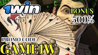 1WIN PROMO CODE - First deposit bonus +500%