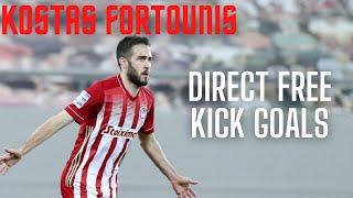 Kostas Fortounis | Free Kick Specialist | Every Direct Free Kick Goal