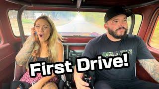 Drag Racing Zach's 800 HP F100 for the first time!