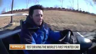 The World's First 3D Printed Car: Rick Adams On The Weather Channel (Shorter Version)