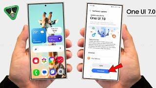 Samsung One UI 7.0 Android 15 - BIG NEWS!