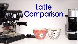 Nespresso Vertuo vs Breville Barista Express | Lattes
