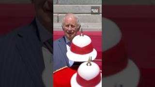 King Charles, Queen Camilla stand at attention for ‘O Canada’ 