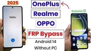 OnePlus FRP Bypass 2024 | All OnePlus Models FRP Unlock Without PC | Android 11/12/13/14/15 