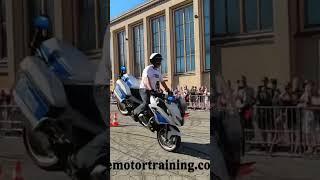 Berlin Stoppie on the BMW RT-P