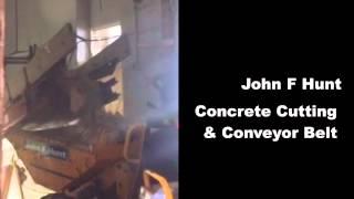 Concrete Cutting @ Brixton Post Office | John F Hunt