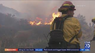 Fairview Fire expected to be fully contained by Monday; some evacuation orders downgraded