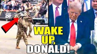 Trump's Fragile Ego SHATTERS as Birthday Parade Backfires Spectacularly