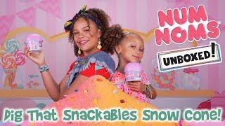 UNBOXED! | Num Noms | Season 3 Episode 3: Dig That Snackables Snow Cone!