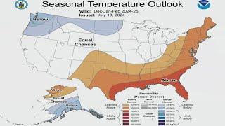 NOAA's sneak peak at 2024-25 winter weather forecast