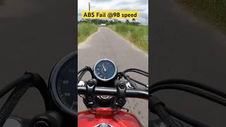 I Almost Crashed @98 Speed Due to ABS Failure of CF Moto 250 CLC #bikelover #shortvideo #cfmoto