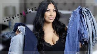 FASHION NOVA JEANS TRY ON HAUL|| EVETTEXO