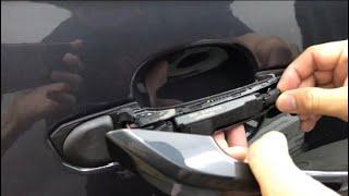 Audi Q5 door handle removal