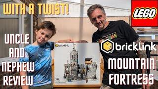 The New LEGO Mountain fortress 910029 Review - Bricklink Designer Program - AFOL Set