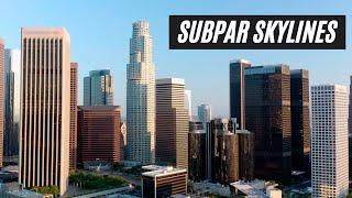The 10 Most Underwhelming Skylines in the US (given their population)