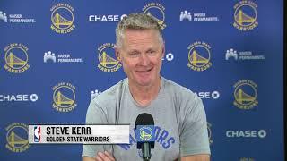 Steve Kerr Recaps Warriors Opening Night Win | Oct. 23, 2024