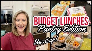 EASY BUDGET LUNCHES FROM THE PANTRY // SHELF COOKING, USE IT UP