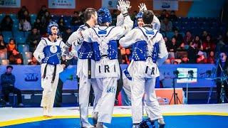 (Highlight ) Taekwondo grand slam world cup team championship 2018.