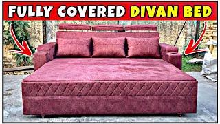 ऐसा 6'x 6.5' Dewan Cum Double Bed नही देखा होगा with Detail - Amazing space Saver Double Bed