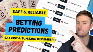 Premier League Betting Tips & Predictions Game Week 17 (21st/22nd Dec) - Inc Tottenham vs Liverpool